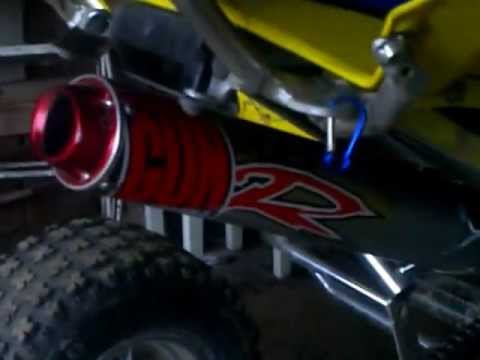 Suzuki LTR Big Gun exhaust muffler