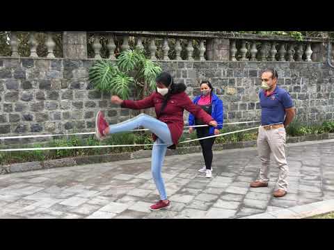 JUEGO DEL ELÁSTICO, juego con distanciamiento social