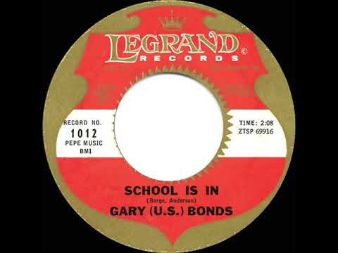 1961 HITS ARCHIVE: School Is In - Gary (U.S.) Bonds