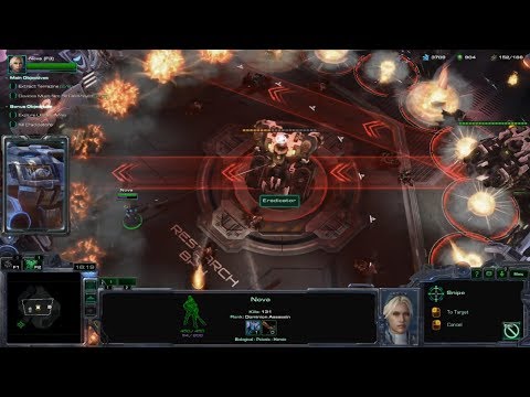 Starcraft 2 NOVA COVERT OPS - Night Terrors - Brutal Guide + Liberty Rains from Above (Mission 5)