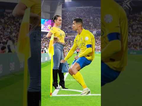 Georgina Reaction to Ronaldo Celebration 🥶
