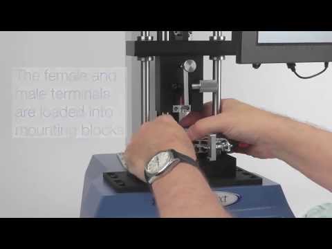 Mecmesin MultiTest-i Testing Electrical Connectors - Video by Mecmesin