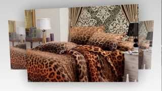 Colorful Cheetah Bedding