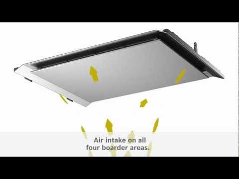 Bosch Canopy Hood DHL785CGB - Stainless Steel Video 1