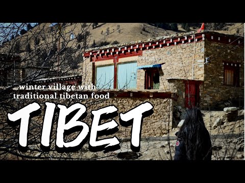 What is life in Tibet village REALLY like? - Cozy Winter with traditional tibetan food