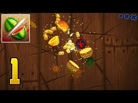 Fruit ninja Classic - Gameplay Walkthrough. Part 1 #fruitninja #gameplay #recomendation