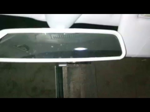 How to remove Interior Rear view Mirror / Demontáž Zpětného Zrcátka - Mercedes-Benz CLK W208
