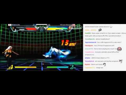 【UMVC3】 IGT 2014 Global Tournament Grand Final Justin Wong vs Nemo