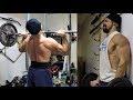 Vlog #82: Strict Press Volume | Larsen Press 170lbs x 10's | Strict Curls 90lbs x 12's