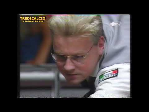 POLLASTRI vs SJORUP 9^PROVA 1°MONDIALE PRO BILIARDO 1993 AVELLINO @TREDICALCIO