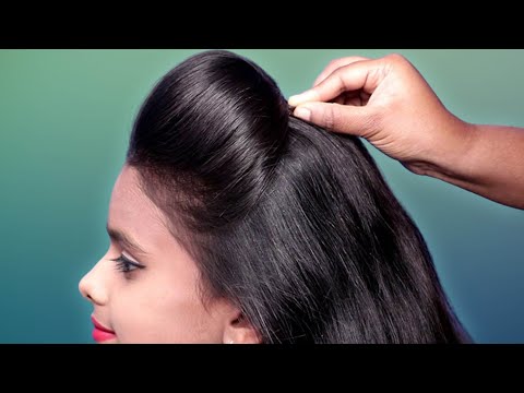 Everyday hairstyles for puff short hair | front puff...