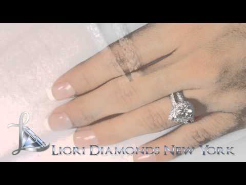 ER-SOLD-066 - 3.37 Carat I-VS1 Pear Shape Vintage Style Natural Diamond Engagement Ring 18k