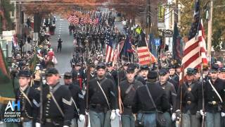 preview picture of video 'Gettysburg Remembrance Day Civil War Parade'