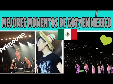 Los mejores momentos del concierto de GOT7 en México (13/07/2019)