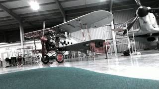 preview picture of video 'Gloster Gamecock rerigging wings'