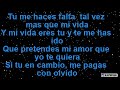 TU ME HACES FALTA KARAOKE LOS MIER DEMO