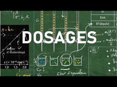 SPC Prépa BAC - Dosages (étalonnage et titrage)