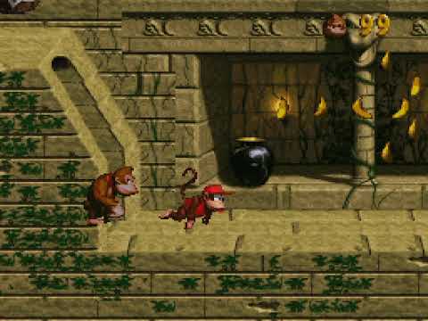 DKC Mania W2 [Tool Assisted] (Let's Play) Blind