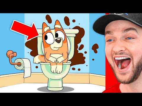 MEGA Bluey Try Not To Laugh CHALLENGE!