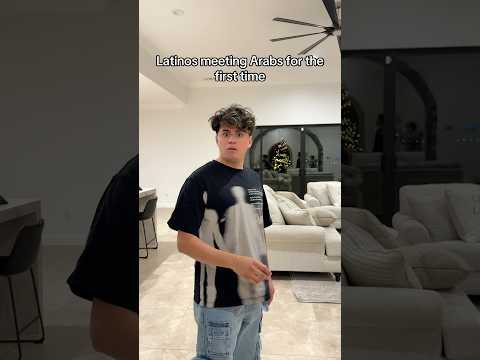 Latinos meetings Arabs for the first time 😂 #comedy #funny