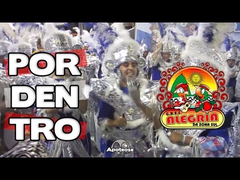 Alegria da ZS 2016 - Por Dentro da Bateria - Desfile
