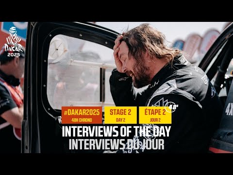 Interview of the day presented by Aramco - Stage 2 - #Dakar2025