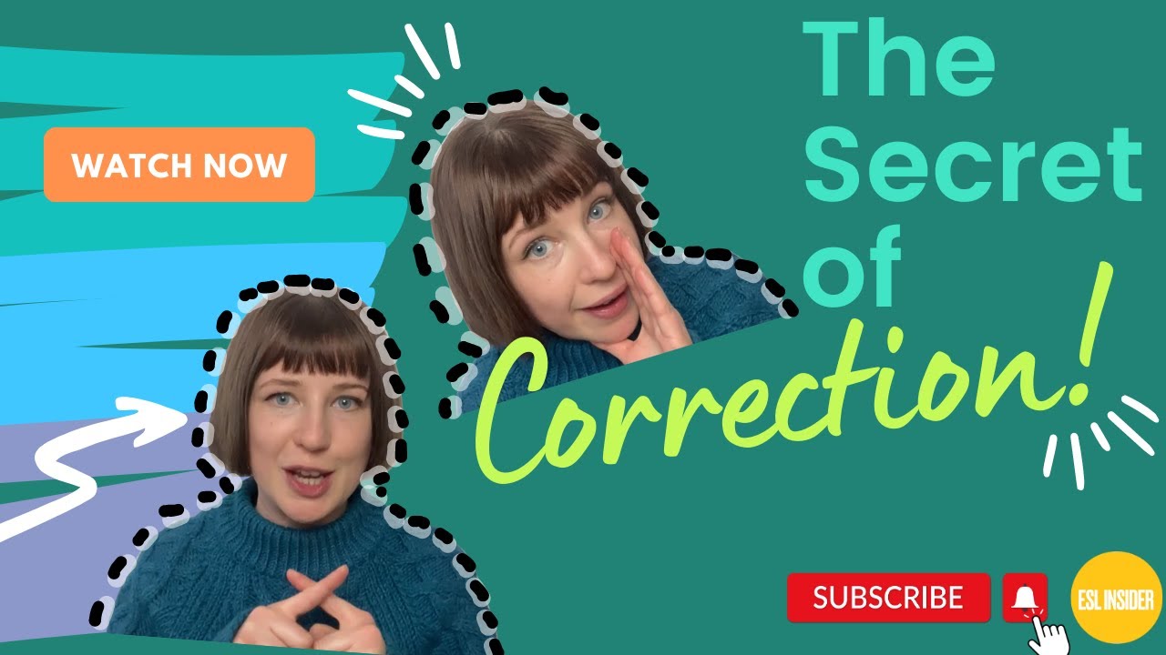 All about error corrections in ESL teaching