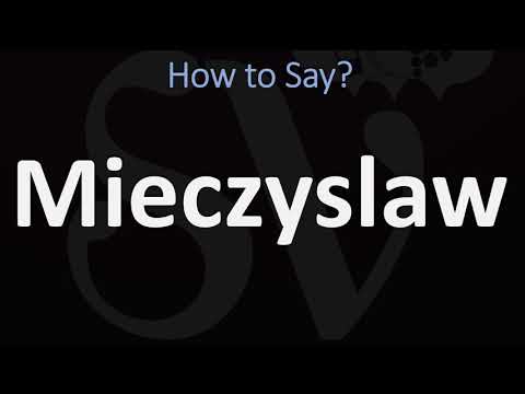 How to Pronounce Mieczyslaw? (CORRECTLY)