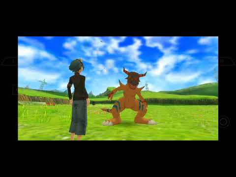 Digimon open world, Digimon re:digitize WoW digivolve into geogreymon:)