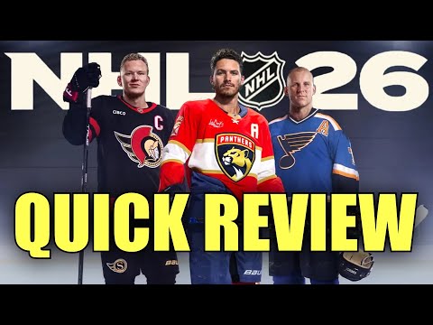 NHL 26 Quick Review