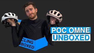 POC Omne Air Spin (Unboxed) Moonstone grey and Hydrogen white