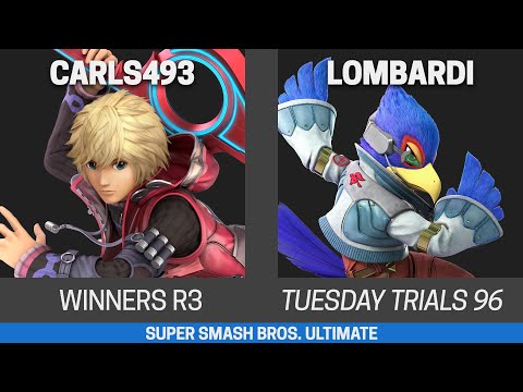 Tuesday Trials 96 SSBU Winners R3 - Carls493 (Shulk) vs Lombardi (Falco)