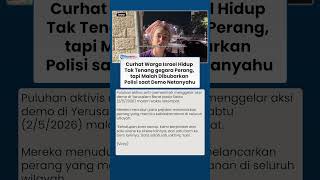 Download lagu Israeli Citizen Dispersed by Police During Demonstration, He Shares His Life in Disarray Due to N... mp3
