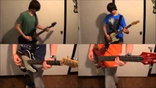 Thrice - Hoods on Peregrine guitar and bass cover