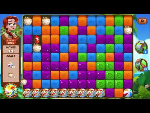 Lost Island Blast Adventure Level 2274 NO BOOSTERS - A S GAMING ✔️