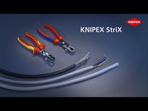 KNIPEX StriX - Pince à dénuder à coupe-câble