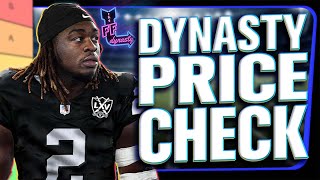 Updated Dynasty Rankings - Market Value Price Check - 2026 Dynasty Fantasy Football