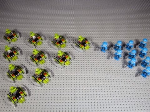 Vidéo LEGO Alien Conquest 7049 : Le tireur d'élite alien