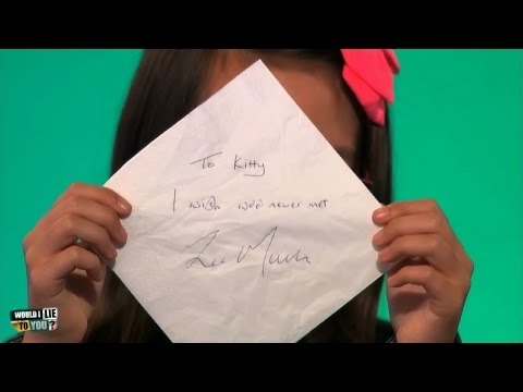 Lee Mack's autograph - Would I Lie to You? [HD]