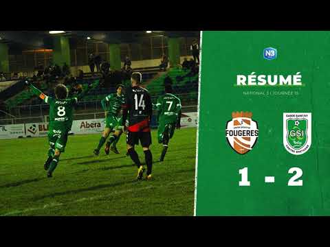 Résumé National 3 - 15ème journée | US Fougères - GSI Pontivy (1-2)