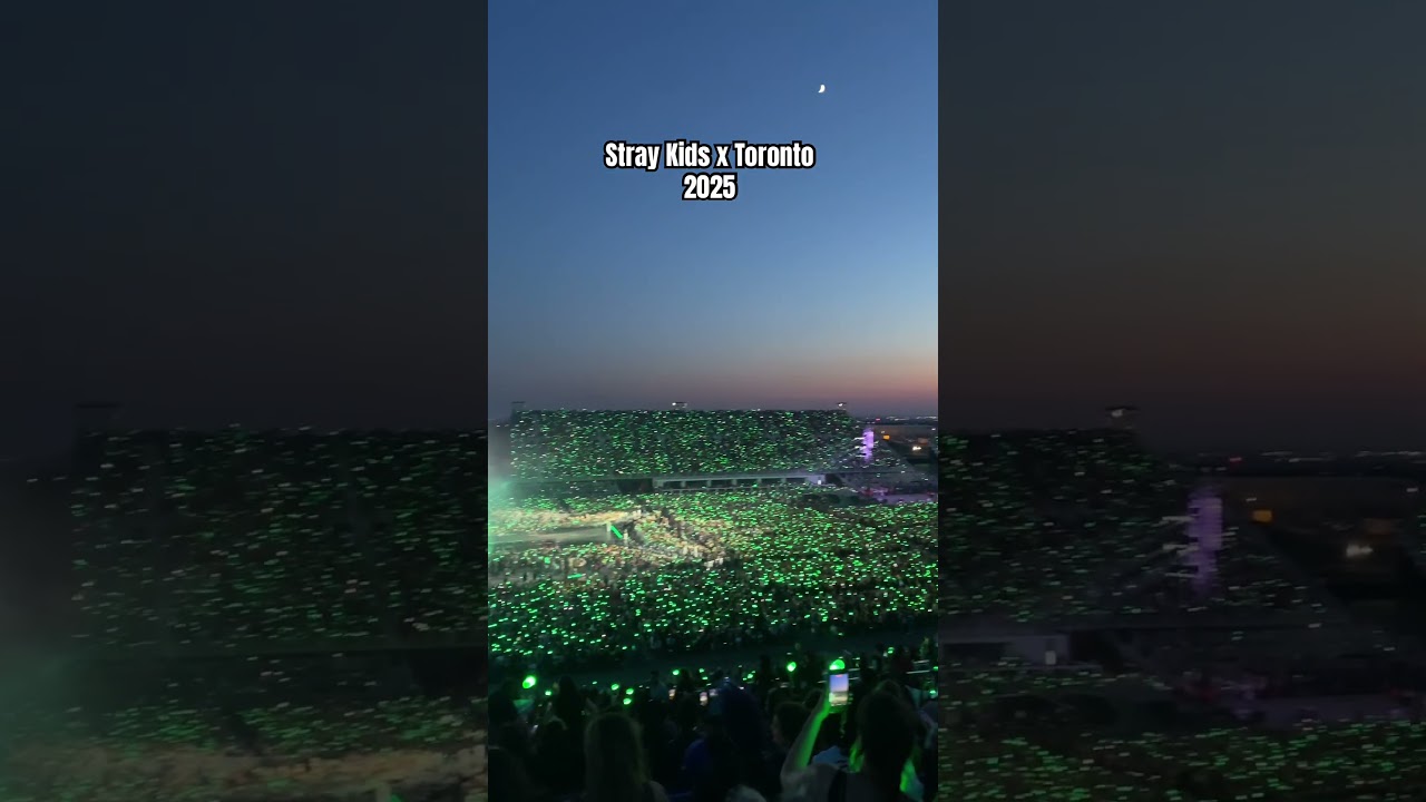 Stray Kids Takes Over Toronto at Opening Roger’s Stadium Concert ✨ #straykidstoronto #rogersstadium