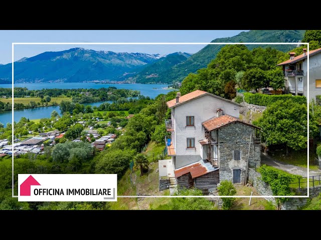 A SORICO, CASA CON TERRENO E SPLENDIDA VISTA PANORAMICA