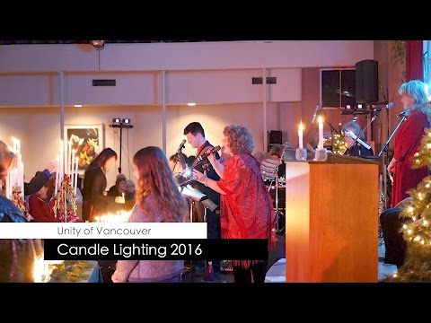 Unity of Vancouver Candle Lighting 2016