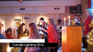 Unity of Vancouver Candle Lighting 2016