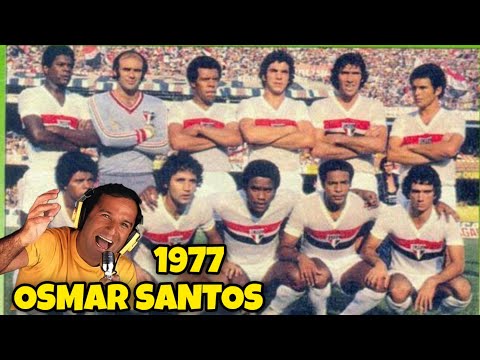 OSMAR SANTOS São Paulo 1x0 Santa Cruz 13/11/1977 Brasileirão Gol de muller