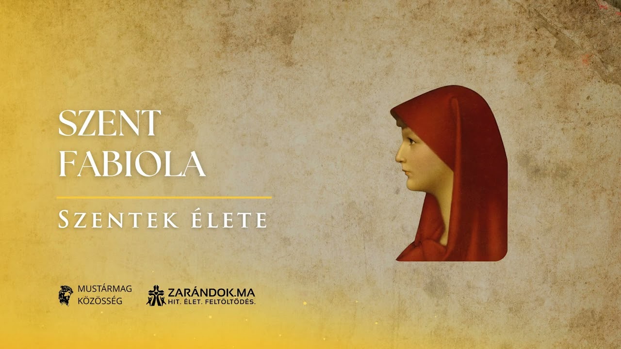 Szent Fabiola: „Sok bűne bocsánatot nyer annak, aki nagyon szeret” – Szentek élete