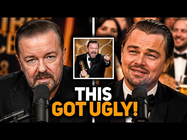 Ricky Gervais DESTROYS Hollywood LIVE At Golden Globes 😳