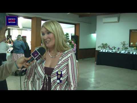 Éxito del Té Solidario con exposición floral en Colonia Valdense | Presidenta Ana Maria Constantin