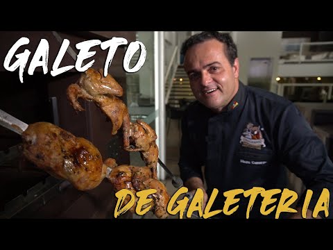 Specially seasoned chicken from a galeteria | Barbecue Ambassador