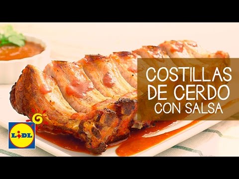 Costillas De Cerdo Con Salsa De Miel Y Mostaza - Recetas de BBQ